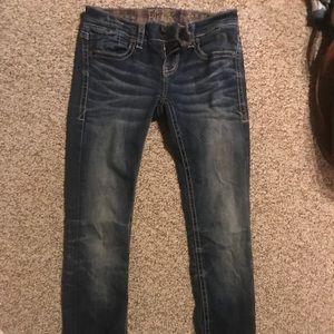 Buckle Black skinny jeans